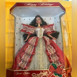NRFB 1997 10th Anniversary Happy Holidays Barbie